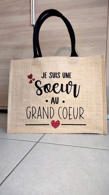 Sac en toile de jute