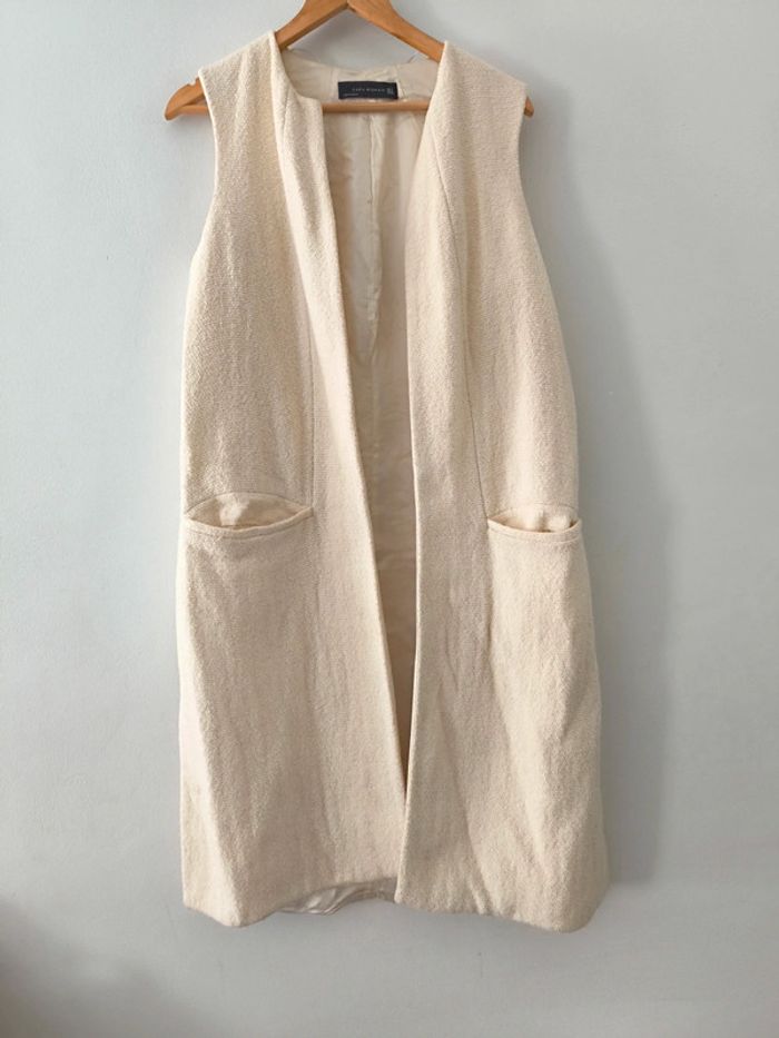 Gilet Zara Woman Taille S  54 % laine Excellent état