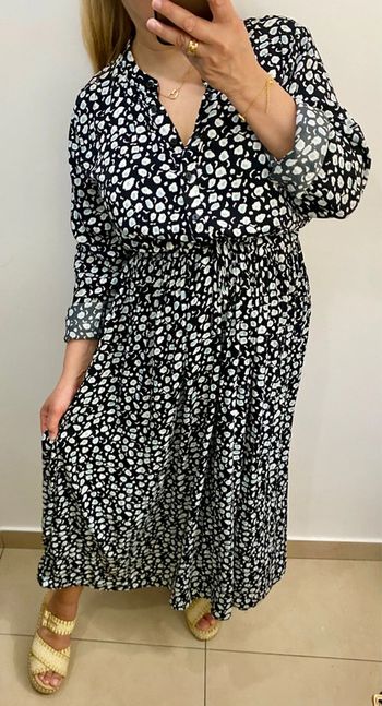 Robe fluide léopard