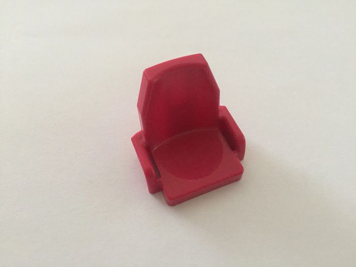 Siège rose avec accoudoirs 30247872 pièce détachée Playmobil 5267 Le minibus de l'hôtel #A34