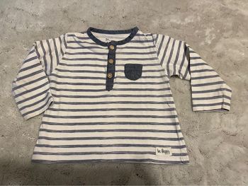 T-shirt manches longues - ZY Newborn - 6/9 mois