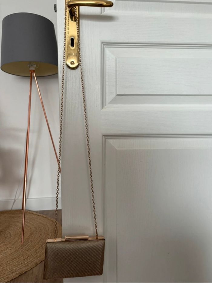 Pochette de cérémonie doré - photo numéro 4