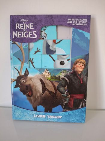 Livre taquin La Reine des Neiges Disney