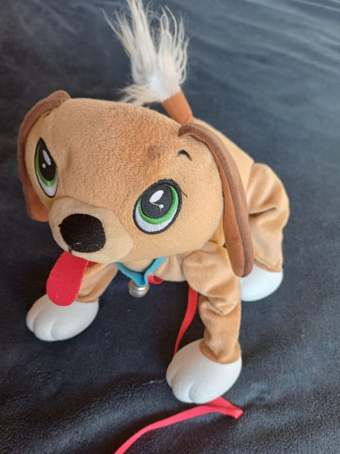 Toufou chien en peluche à promener - photo numéro 5