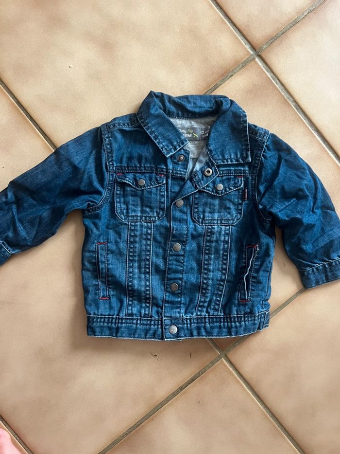 Veste en jean orchestra taille 12 mois
