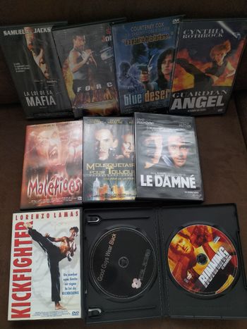 Lot de 10 dvd