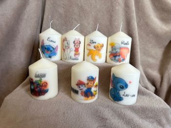 Bougie personnalisé