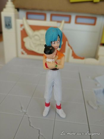 Figurine Gashapon Bulma bebe Trunks Dragon Ball Z DBZ Bandai Toys BS figure rare
