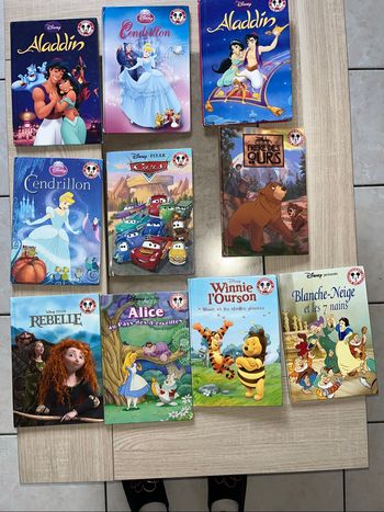 Lot de livres Disney