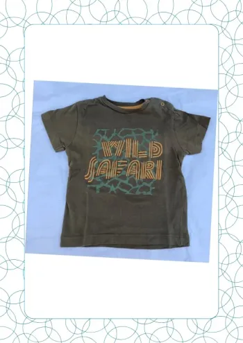 Tee shirt manches courtes 9-12 mois MO Kids