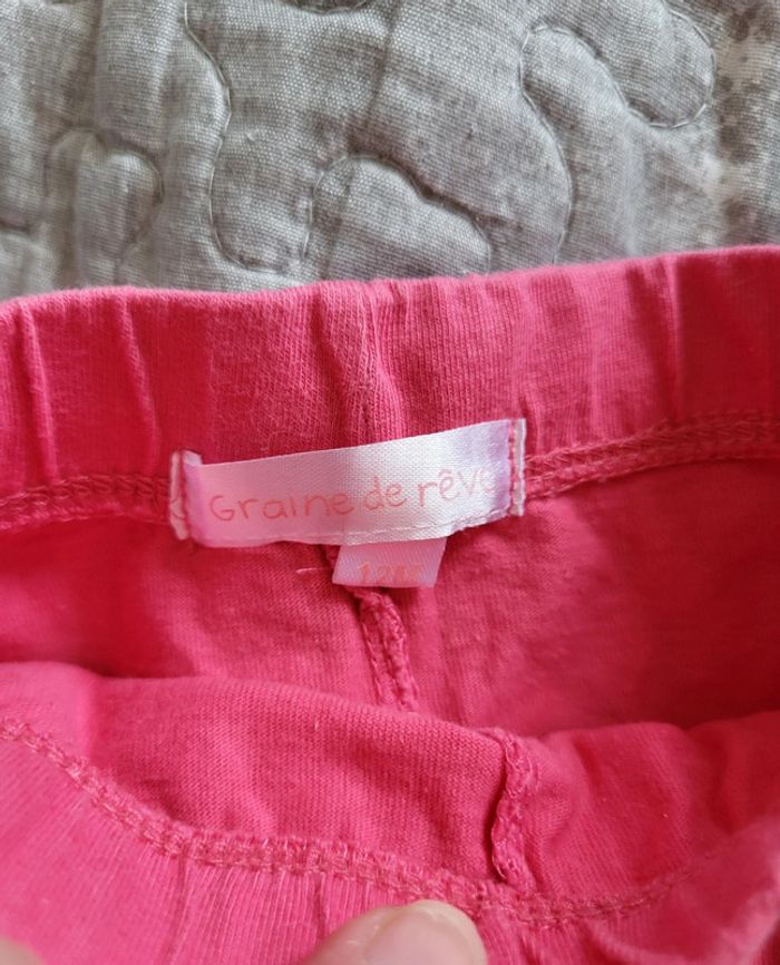 Legging rose 12 mois - photo numéro 2
