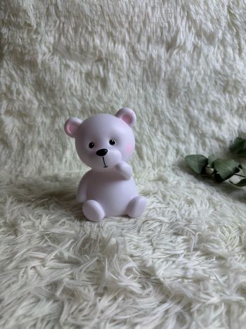 Veilleuse ours taille 12 cm