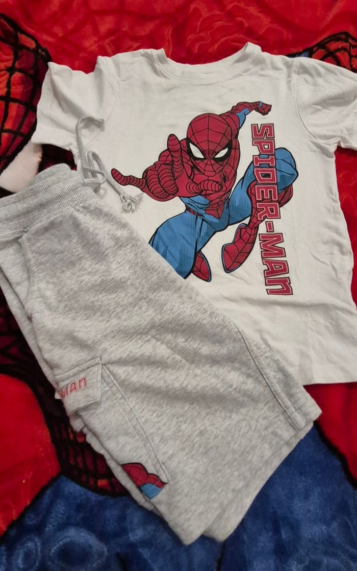 Ensemble spiderman garçon - photo numéro 3