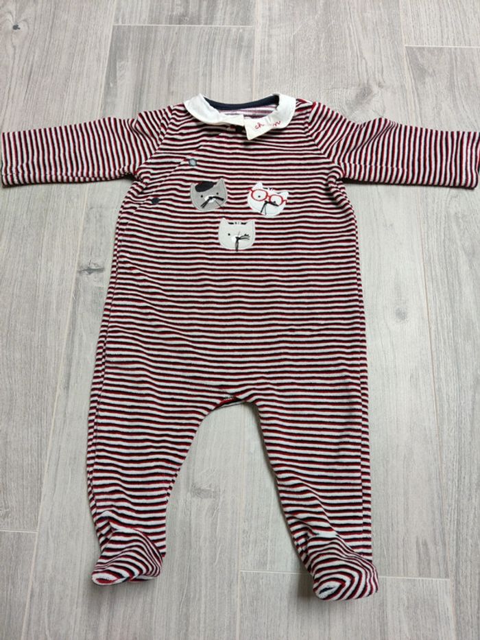 Pyjama velours 6 mois