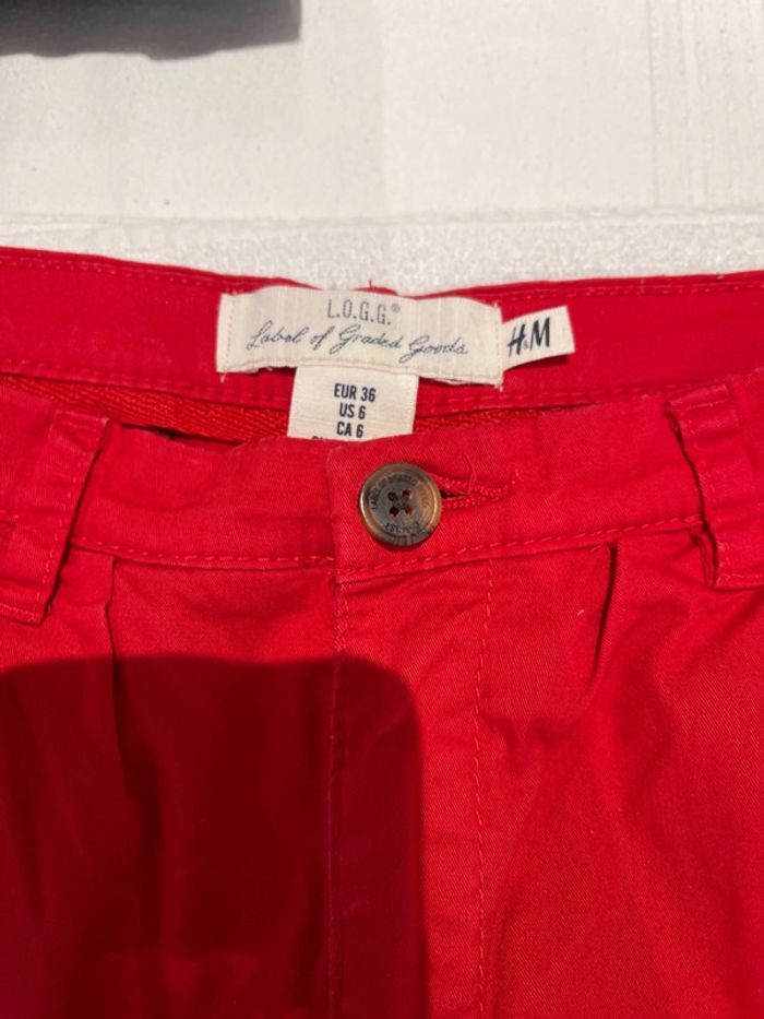 Short rouge H&M - photo numéro 3