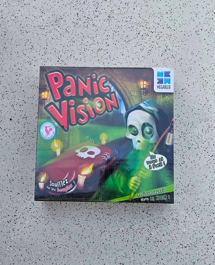 Jeu de société panic vision neuf