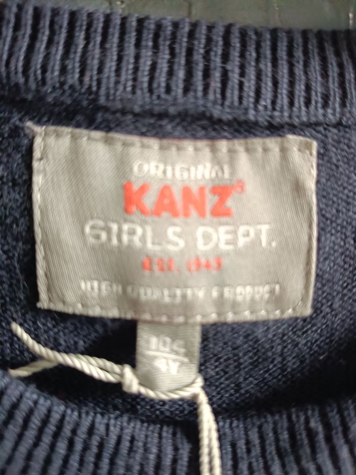Robe pull de marque kanz' de taille 4 ans - photo numéro 4