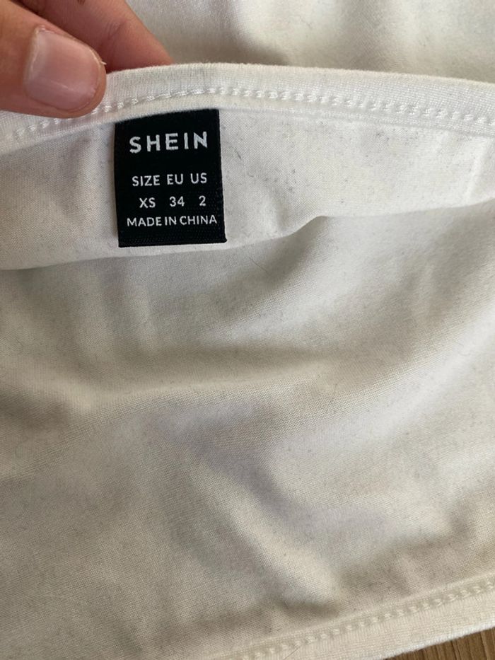 Top blanc au cou taille XS - photo numéro 5