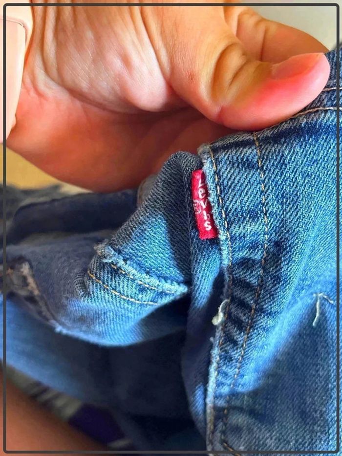 Jeans levi's homme troué taille 44 - photo numéro 8