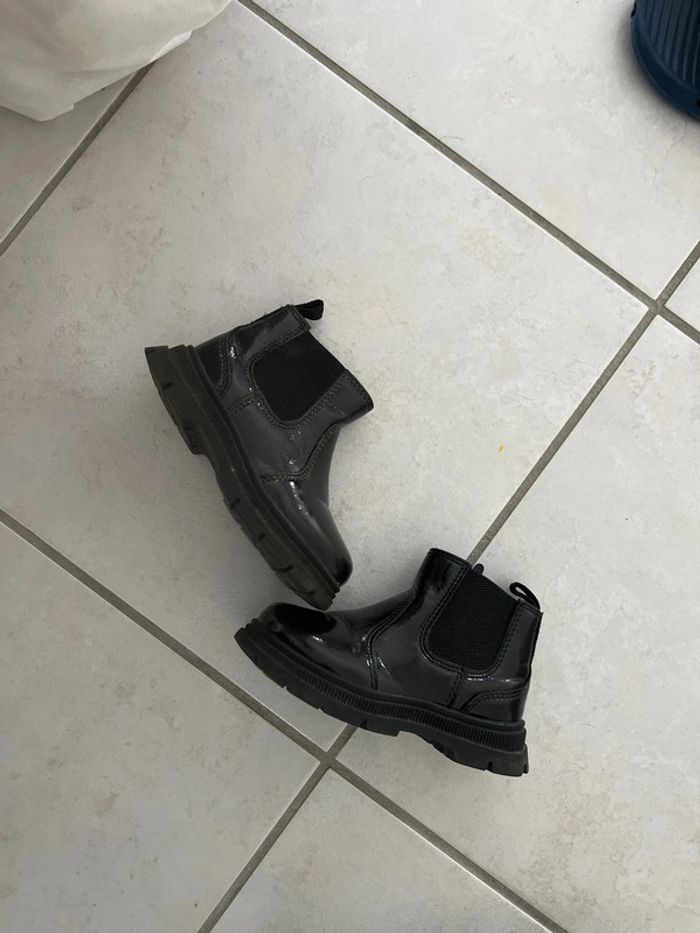 Bottines fille taille 21 Zara tres bonne etat tres peu porté - photo numéro 3