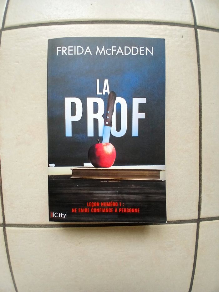 Livre " La prof "