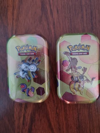 2 mini tin pokemon.151
