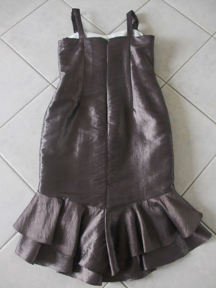 Ensemble robe et boléro femme pour cérémonie Créatif Paris – Taille 38 - photo numéro 6