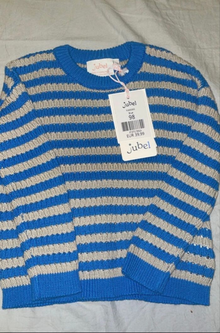 Pull fille neuf marque jubé