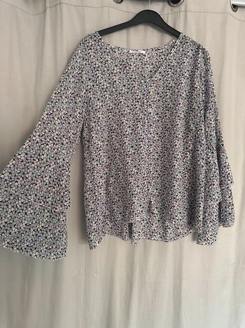 Blouse à fleurs