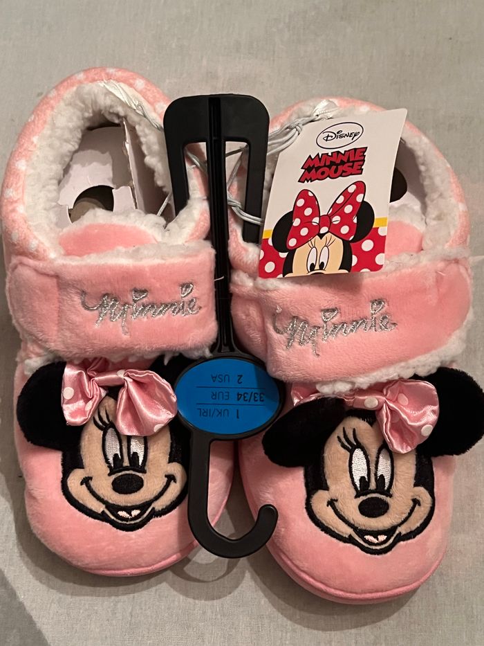 Chaussons pantoufles Minnie Mouse - photo numéro 8