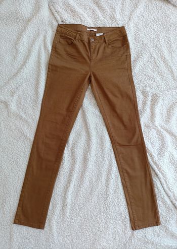 Jean slim camel Camaïeu chic mignon automne neutre
