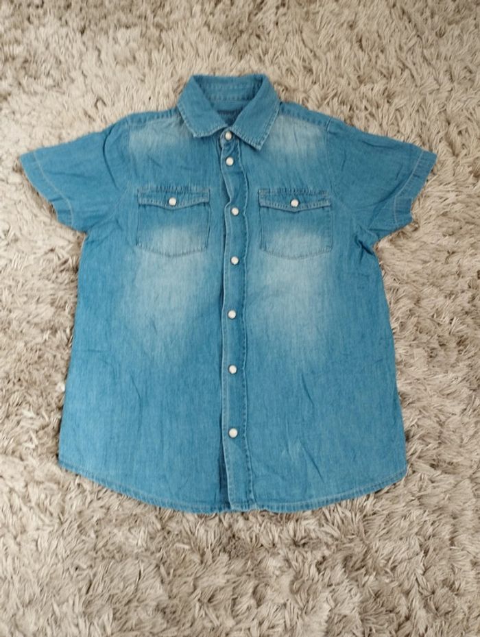 Chemise en jean légère - photo numéro 2