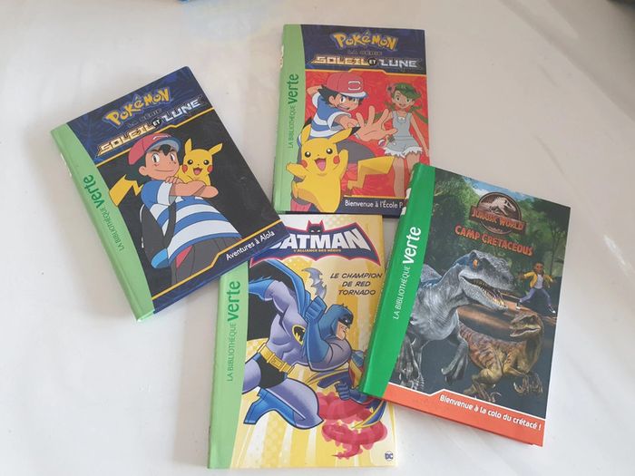Livres bibliothèque verte CE2