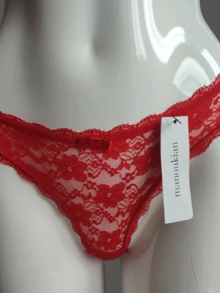 Slip rouge Manoukian - photo numéro 2