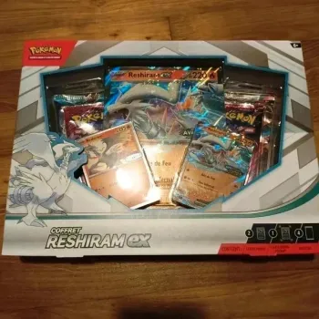 ⭐ Pokémon – Coffret Reshiram-EX (EV10 / EV04 / EV03) Neuf & Scellé