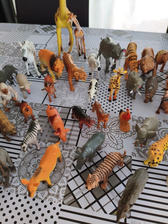 Lot 43 figurines animaux sauvages - photo numéro 3