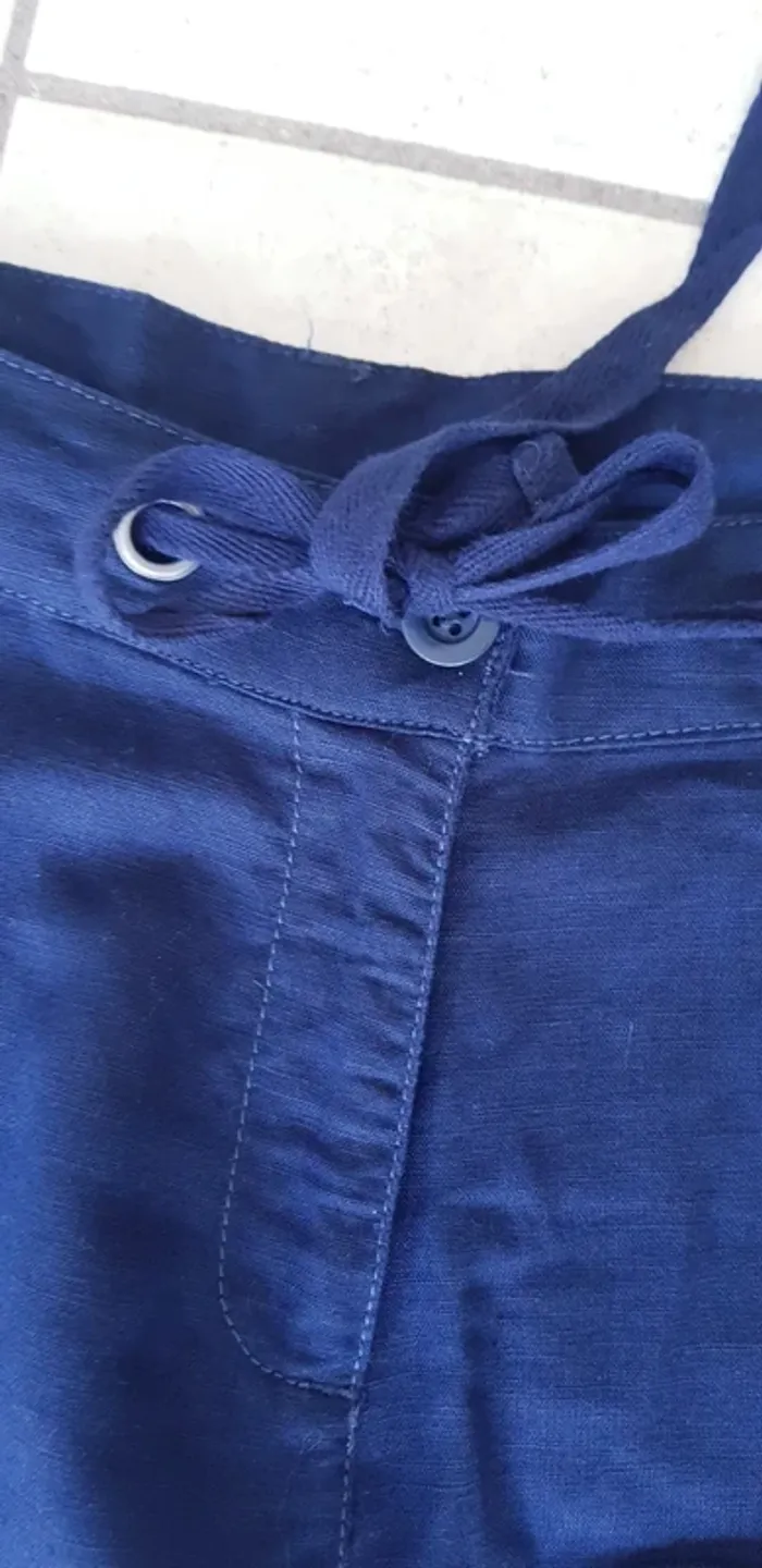 Short en lin Tissaia taille 42 - photo numéro 3