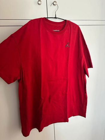 Jordan robe tee shirt rouge