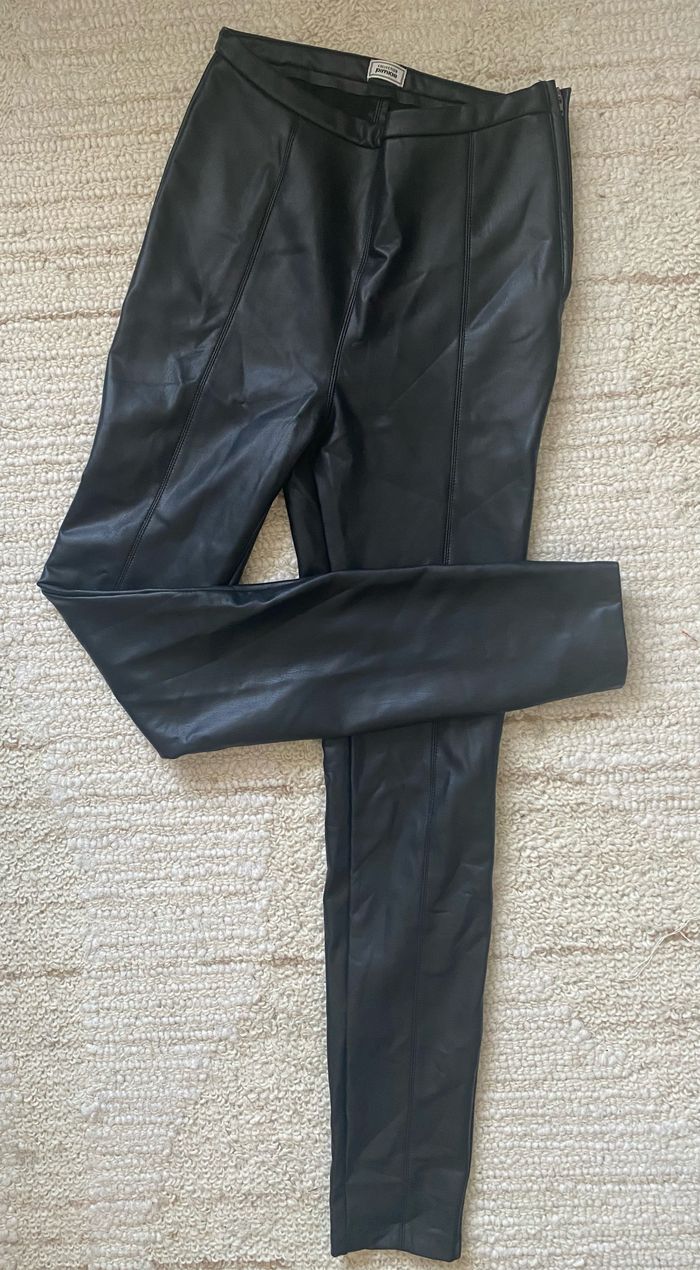 Legging similicuir femme