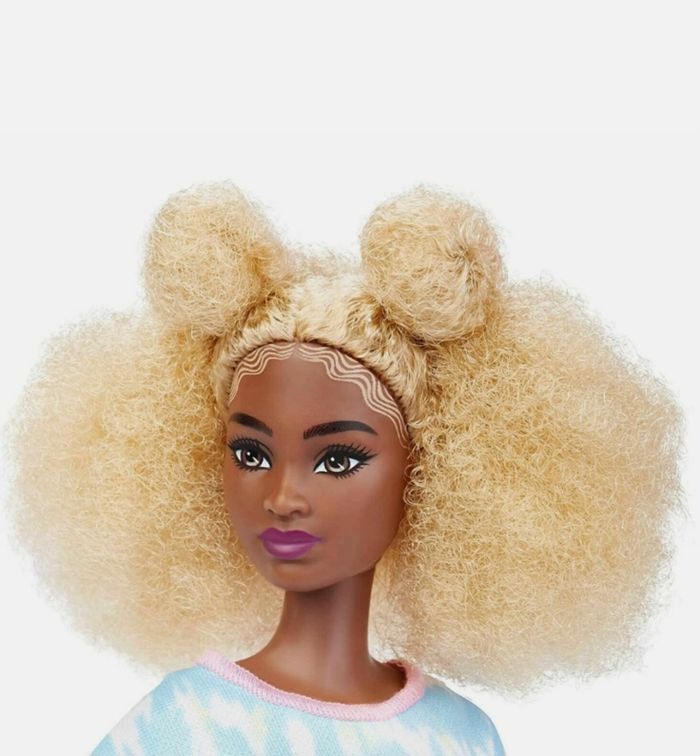 Barbie Fashionistas #180 blonde afro - photo numéro 3
