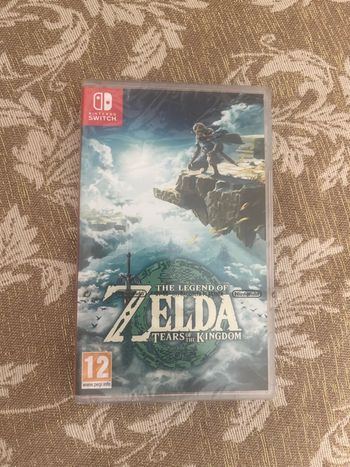 Jeux Nintendo switch the legend of Zelda tears of kingdom sous blister jamais ouvert