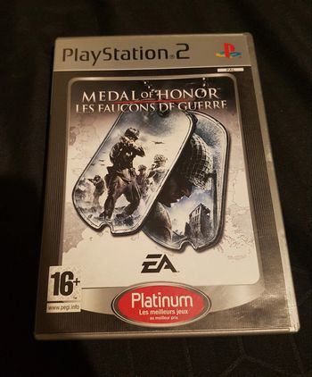 Medal of honor les faucons de guerre ps2 game