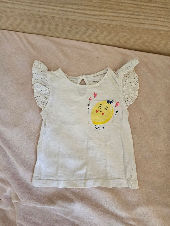 Tee-shirt manches courtes fille