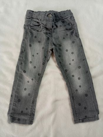 Jean a pois taille 24 mois
