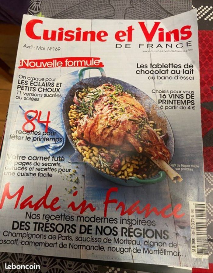 Cuisine et vins de France n169