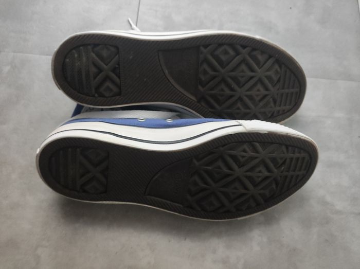 Converse hautes bleues - photo numéro 7