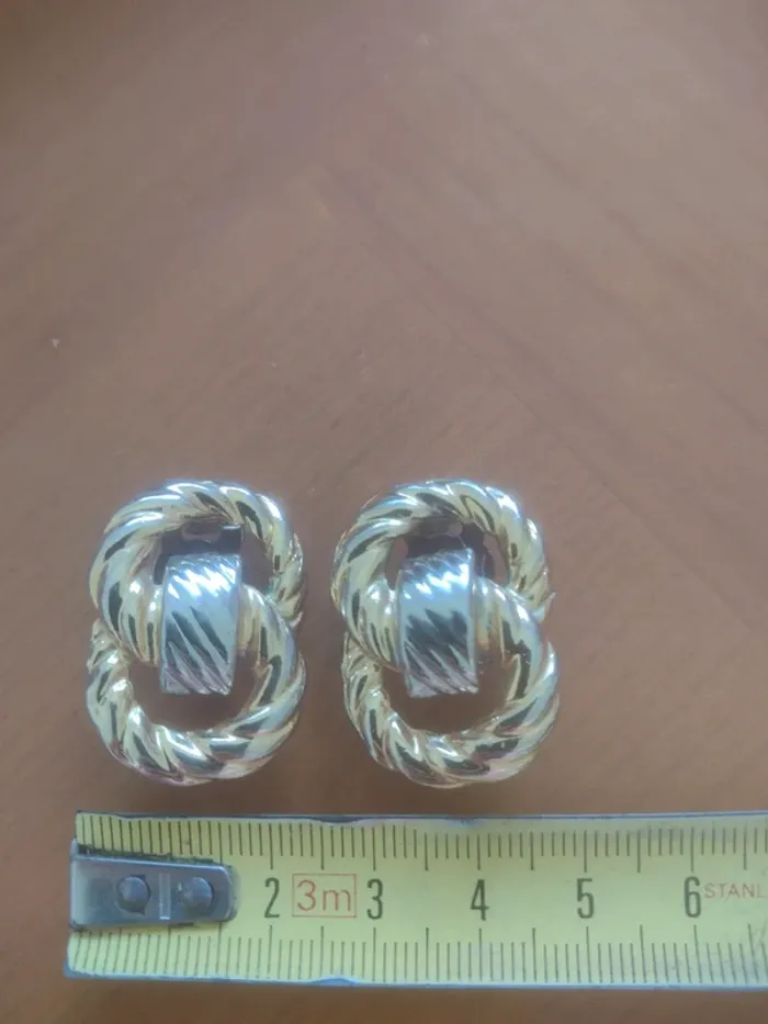 Boucle d'oreille clips vintage - photo numéro 3