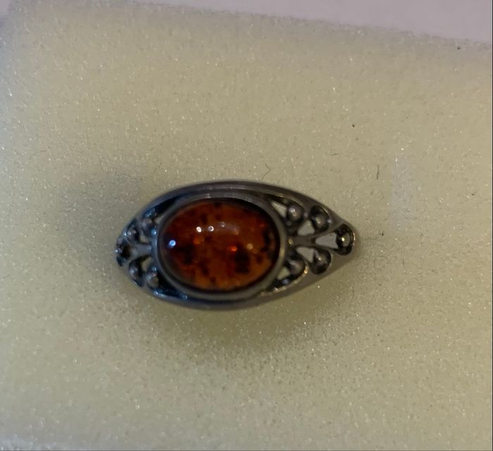 Ensemble ambre et argent - photo numéro 4