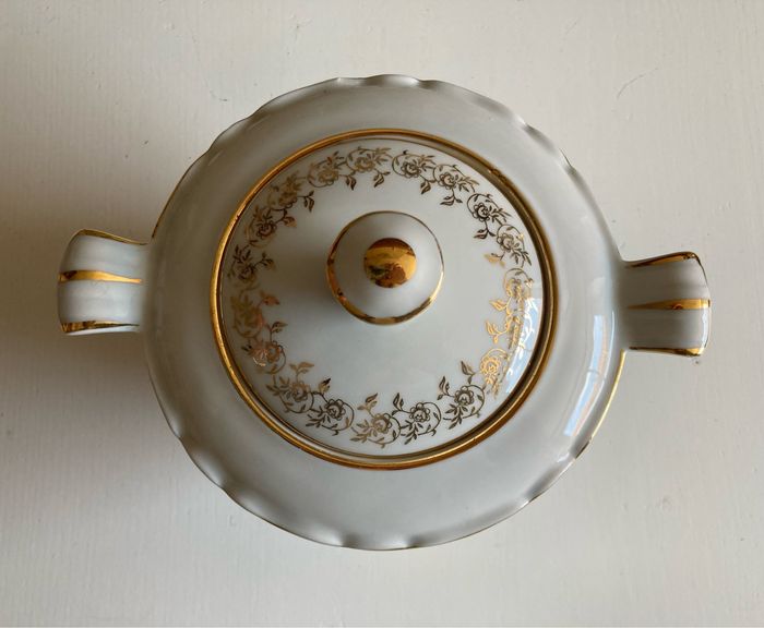 Sucrier en porcelaine - photo numéro 2