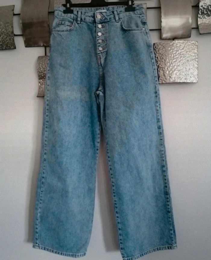 Jeans large Gémo taille 38